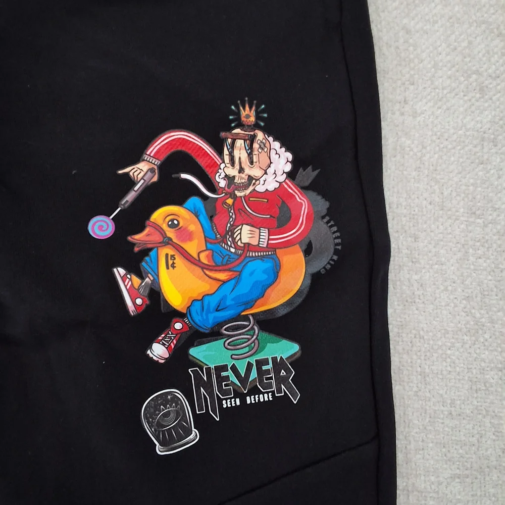 Fifth Loop Mens Black Jogger Sweatpants Medium - Picture 3 of 3